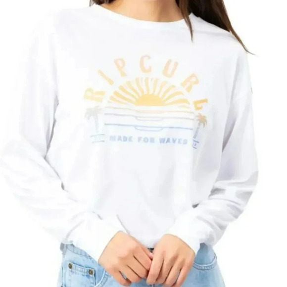 Rip Curl Sunset Sessions Long Sleeve Crop - Picture 1 of 7